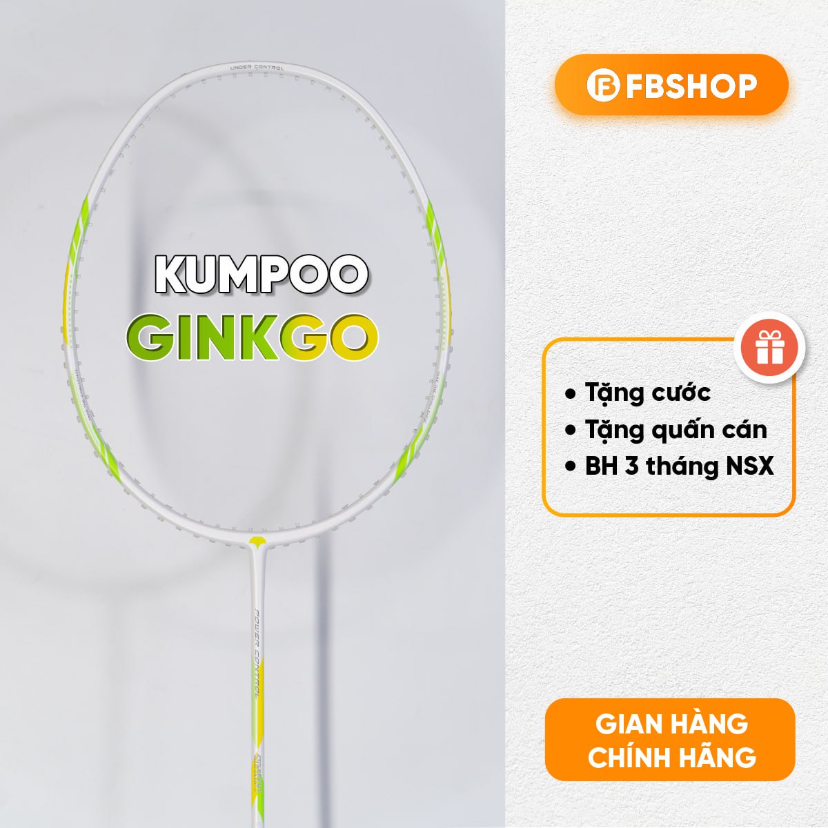 Vợt Cầu Lông Kumpoo Ginkgo