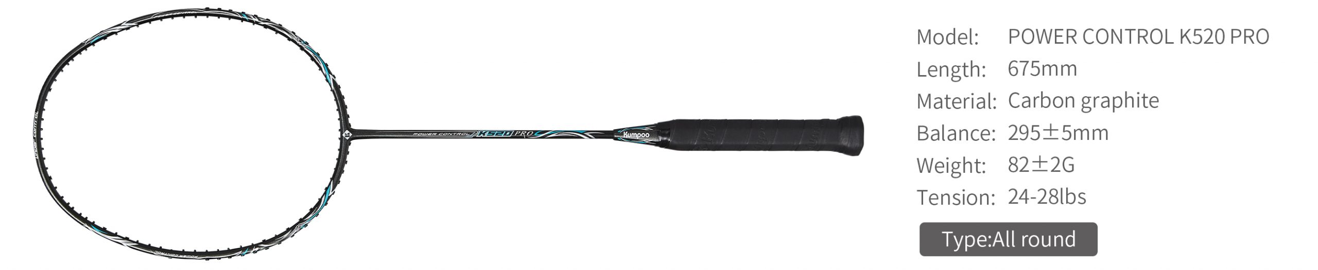 Vợt kumpoo k520 pro