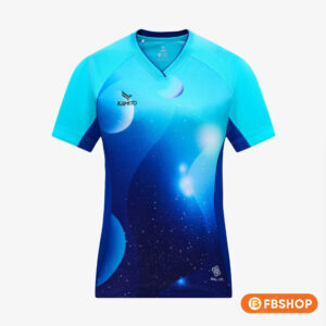 Áo cầu lông Kamito Galaxy 3 KMAH243329F Nữ - Xanh Ngọc