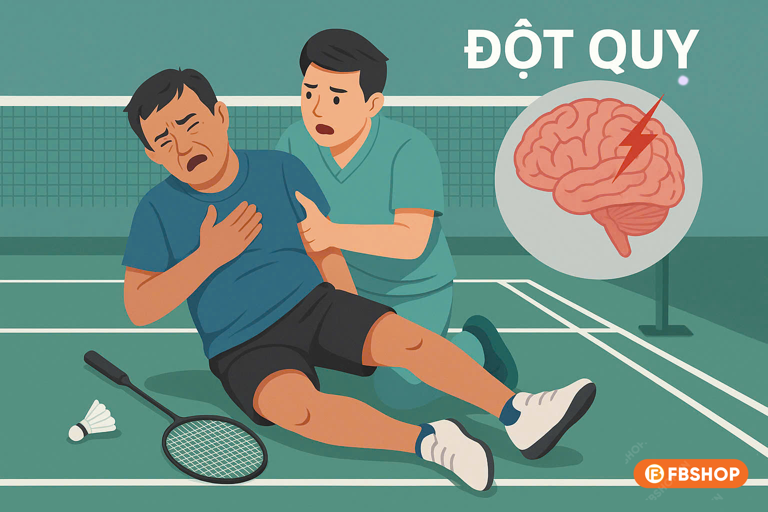 Cảnh Báo Nguy Cơ Đột Quỵ Khi Đánh Cầu Lông: Nguyên Nhân, Dấu Hiệu Và Cách Phòng Ngừa Hiệu Quả
